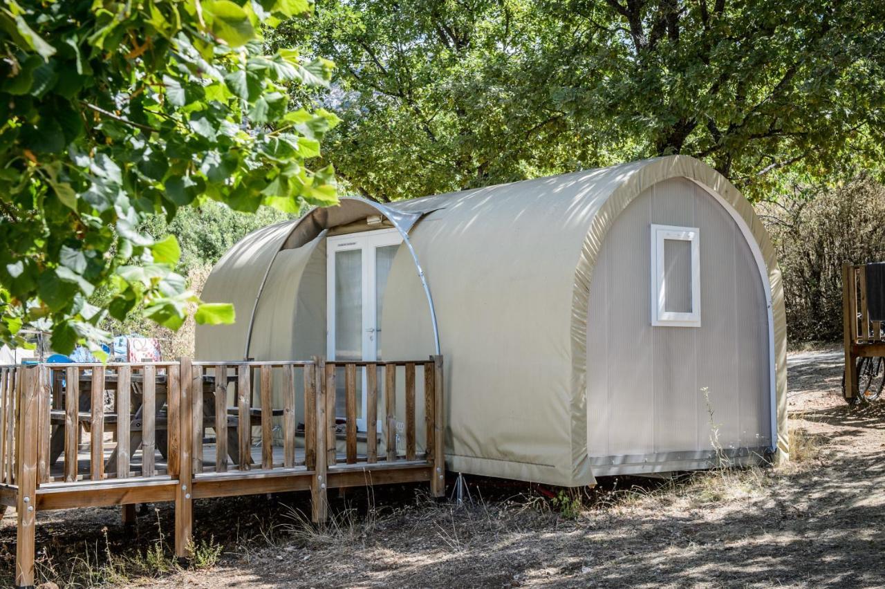 Campasun Camping De L'Aigle Aiguines Bagian luar foto