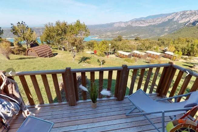 Campasun Camping De L'Aigle Aiguines Bagian luar foto