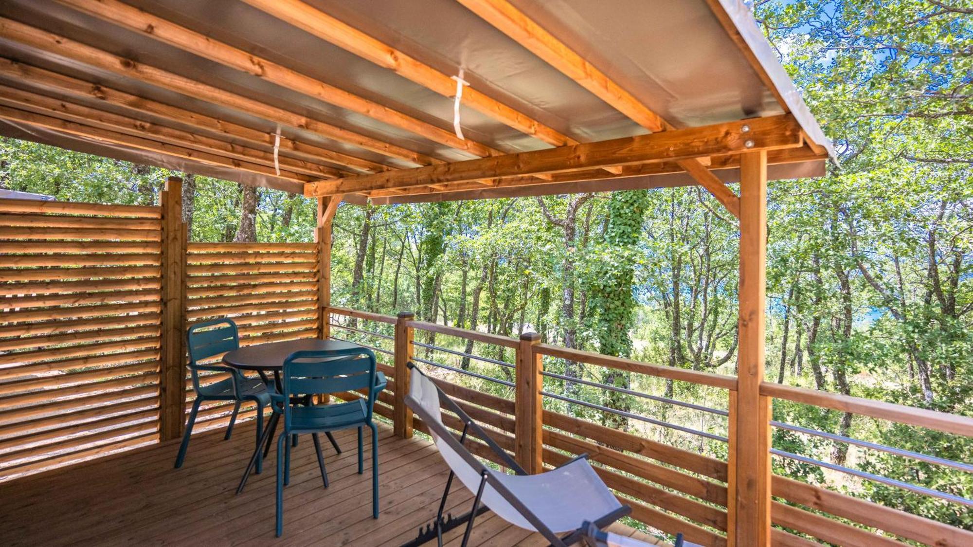 Campasun Camping De L'Aigle Aiguines Bagian luar foto
